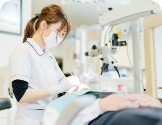 痛くないクリーニングでお口の中を清潔に!