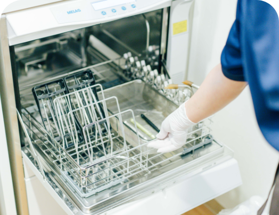 万全の感染予防対策で安心してご来院いただけます!